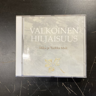 Mika ja Turkka Mali - Valkoinen hiljaisuus CD (VG/VG+) -iskelmä-